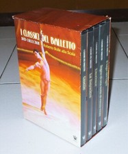 Box 5 Dvd I CLASSICI DEL BALLETTO Roberto Bolle alla Scala Milano 2008 Raccolta
