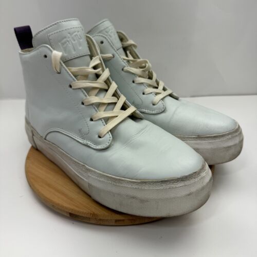 Eytys Odyssey Womens White High-top Sneaker Shoes 