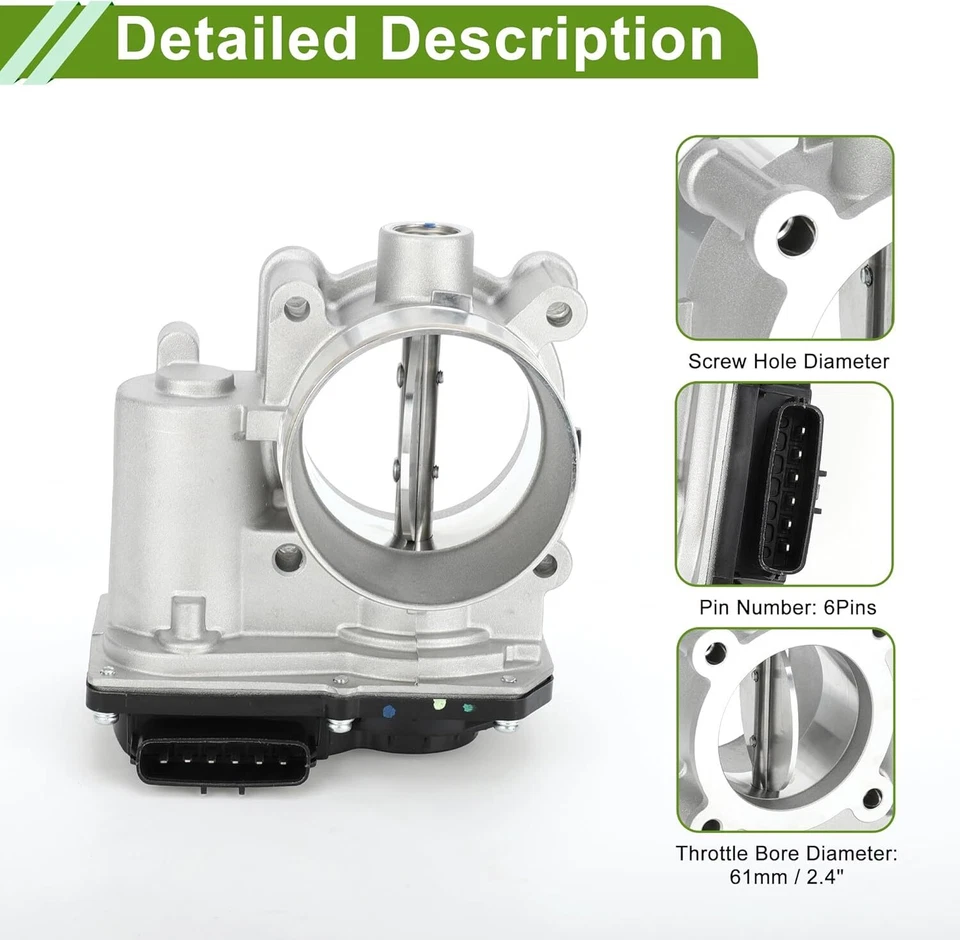 Throttle Body Assembly For Mitsubishi Triton MQ MR Ute 2.4L Diesel 4N15 2015-24 - image 3 of 4