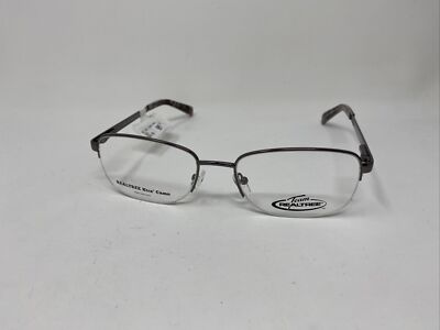 TEAM REALTREE XTRA EYEWEAR T103 GUNMETAL 56/19/140 FLEX HINGE EYEGLASSES FE49
