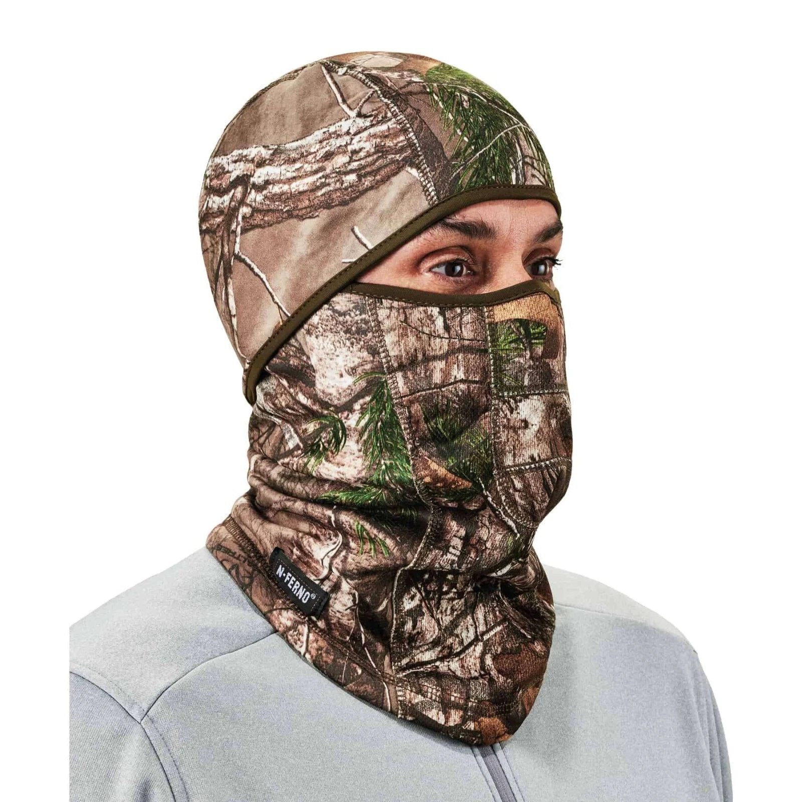 6823 CAMO Thermal FLEECE Ski Mask Balaclava Full Face Mask Cold Winter Weather