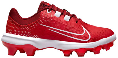 NEW Nike Hyperdiamond 4 Pro MCS Red Softball Cleats Shoes DC8990-616 Women's 9