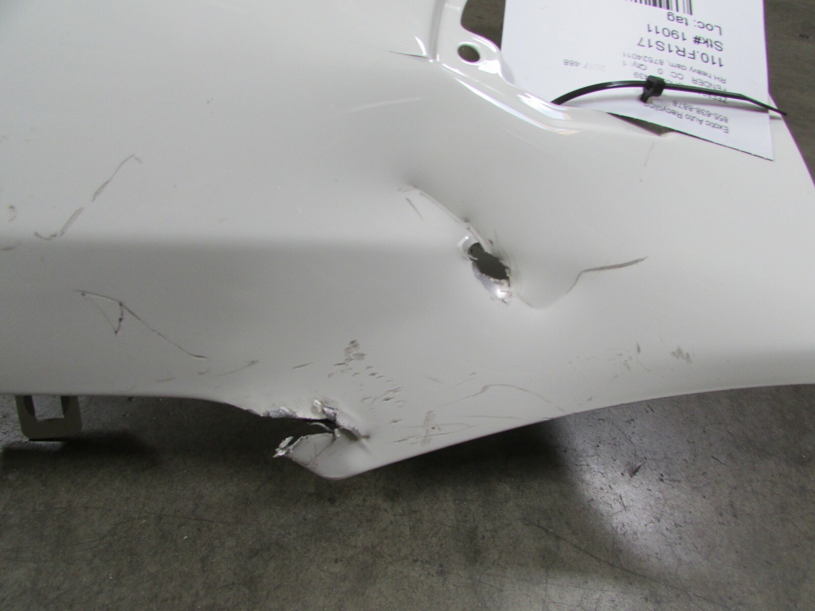 Ferrari 488 Spider, RH, Right Fender, Used, P/N 87524011