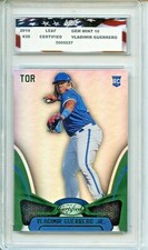 2019 Panini Leaf Certified Green #35 Vladimir Guerrero Jr. Rookie AGC 10 Mint 