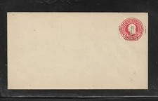 US Postal Stationery: #UPSS #3041-22; 1c (Error) on 2c Circular Die; Mint Entire