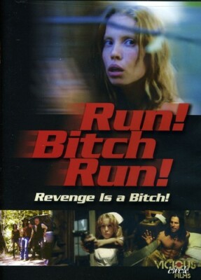 Run! Bitch Run! Pre-owned DVD Horror Sleaze Exploitation breaking glass pictures