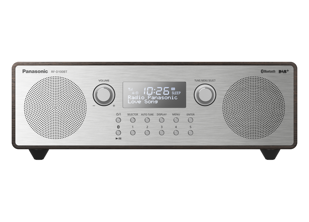 Panasonic RFD100BT DAB+ Radio mit Bluetooth im Retrodesign RF D 100