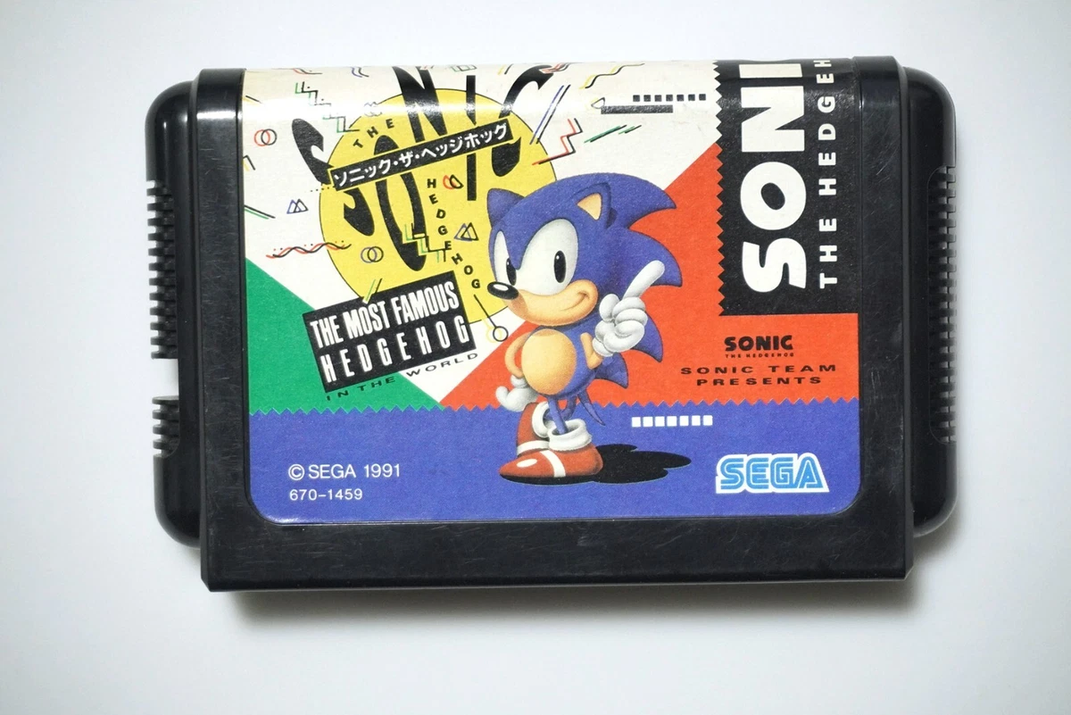 Sonic The Hedgehog MEGA DRIVE (Seminovo) - Play n' Play