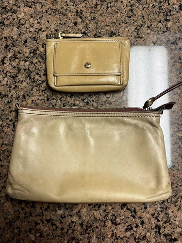 Hobo Women's Darcy Crossbody Purse w/matching Wallet - No Strap Wristlet - EUC