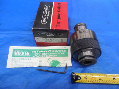 New NIKKEN ZK24 3/4 U Tap Tapper Collet ADAPTER TENSION COMPRESSION .75 TAPPING