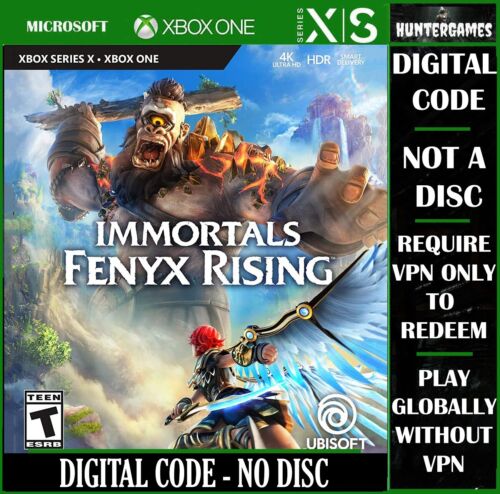 Immortals Fenyx Rising Xbox One, X|S  KEY ARGENTINA Reg ✅VPN Global ✅Not a Disc - Afbeelding 1 van 13