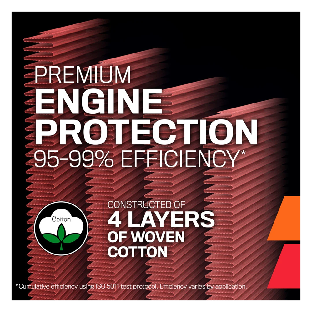 K&N K&N vervangingsfilter compatibel met BMW 135i/335i/X1 3.0 2011-2015 (33-2458