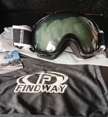 Findway Skibrille, Skibrille für Snowboard Jet Snow, für Damen Herren Damen