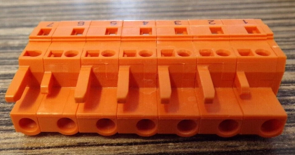 50 Connecteurs femelle connexion cage clamp WAGO 231-707/026-047 - Imagen 2 de 4