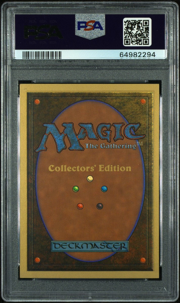 MTG Magic the Gathering Underground Sea PSA 9 Mint Collectors