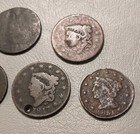 Lot of 5 Us Large Cent Colony Copper Possible