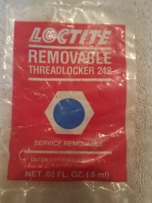 Loctite Removable Threadlocker 242 