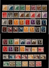 NORWAY 1914 KRISTIANIA / OSLO PHILATELIC CLUBS PROOFS FOR NEW STAMPS ALL VF MH