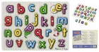 Melissa and Doug Pictures Alphabet Wooden Interlocking Puzzle