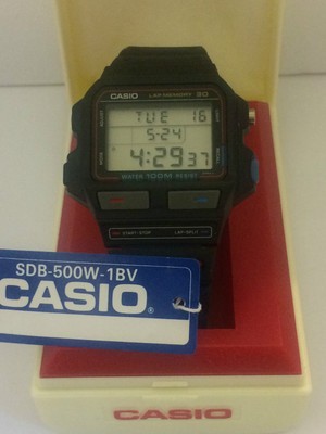 Vintage Casio SDB-500W (863) LCD Digital Watch | #267759432
