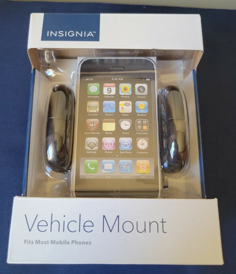 New Insignia Vehicle Mount  iPhone, Samsung, Fits Most Smartphones NS-MVMU5 - Image 2 of 2