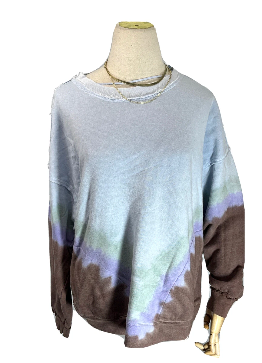Women's top ombre sweatshirt