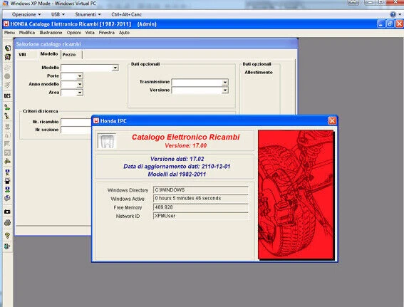 Catálogo De Repuestos De Coches Honda EPC 2011 En CD - Imagen 2 de 4