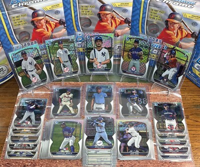 2023 Bowman Chrome Mega Box Mojo Refractor BCP151-250 YOU PICK - 1st & PROSPECTS