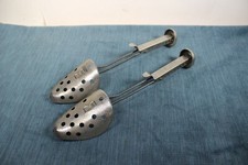 VINTAGE EKCO ADJUSTABLE METAL SHOE TREES STRETCHERS
