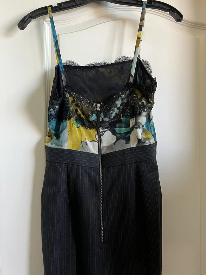 Sexy Vestido Denim Dolce & Gabbana Corsé Bustier Elástico Hecho en Italia Talla 38 Foto 3 de 4