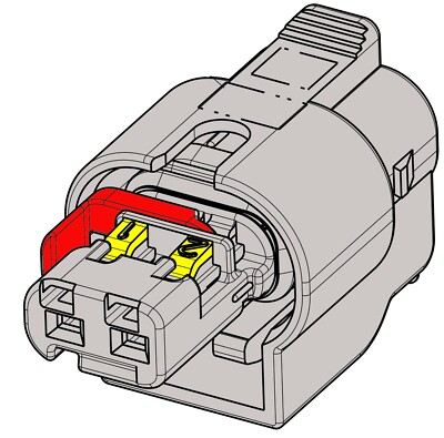 #ad Set of 6Dodge Chrysler ignition coil connector pa66 gf15 Fits 5149168AH coil $24.95