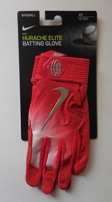 Nike Huarache Elite Batting Gloves SMTH Palm Unisex University Red