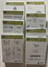 Stampin Up Rubber Cling Stamps Mounted Brand New-Variations Available-U Choose