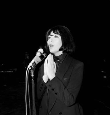 Juliette Greco rehearsal stage Theatre de la Ville Paris Franc- 1968 Old Photo 5