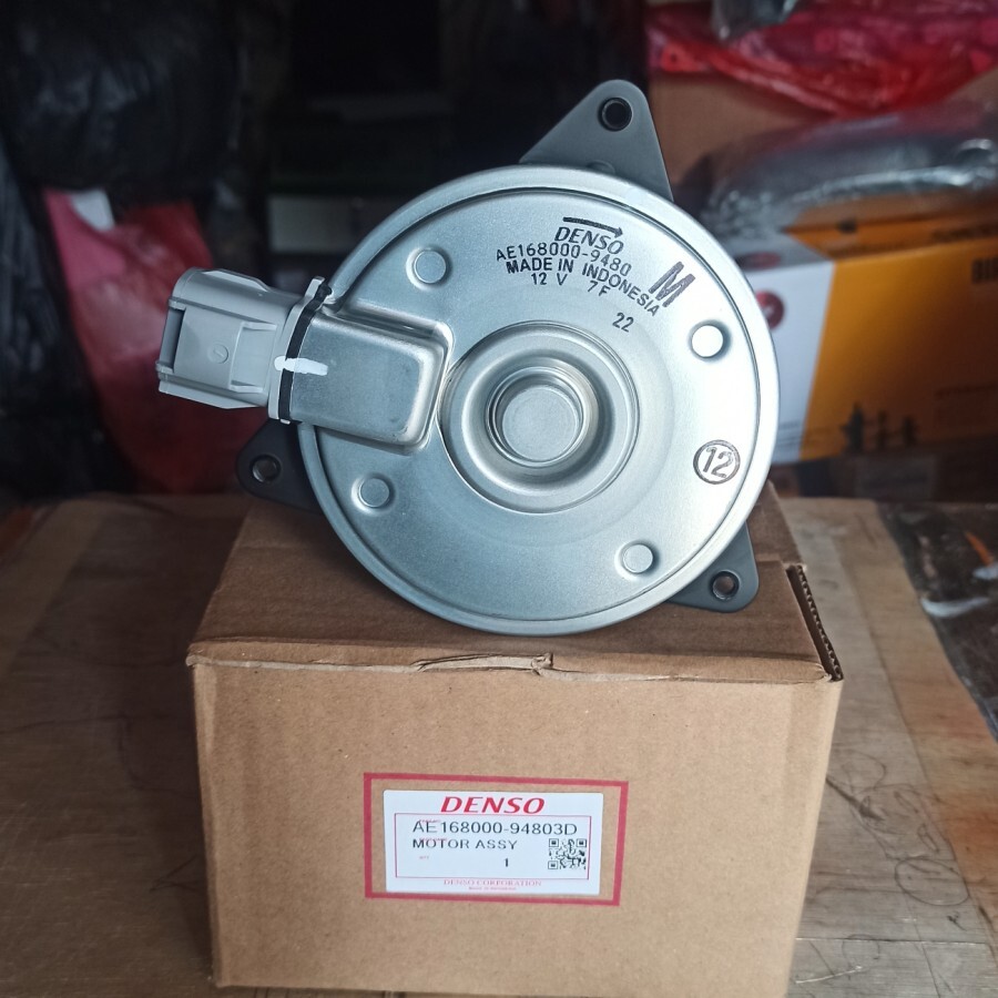 OEM Radiator Fan Motor Assembly DENSO Fits For Mazda 2 2002-2008