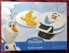 Disney FROZEN OLAF Waffle Maker INTERTEK Seleccionar Marcas NUEVO EN CAJA Raro GRAN REGALO