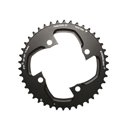 Plateau VTT 42 dents d104 évite les sauts de chaîne sur double 2x10v