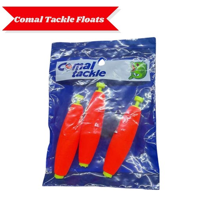 #ad #ad FISHING BOBBERS Cigar Floats Weighted Foam Snap on Float Choice CS250R 3 Pack $9.99