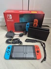 Nintendo Switch HAC-001(-01) Console Red And Blue Bundle Boxed