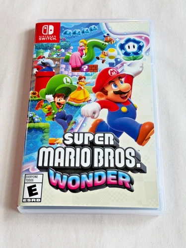 Super Mario Bros. Wonder – Nintendo Switch | MINT CONDITION Complete Great Luigi