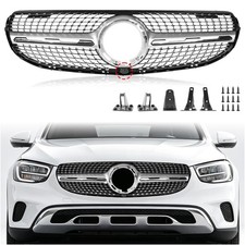 Facelift Grille For 2020-2023 Mercedes-benz Wx253 Glc-class Diamond Style Grill