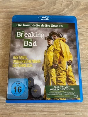 Breaking Bad - Blu ray ( 3 Disc ) Die komplette dritte Season - Bryan Cranston