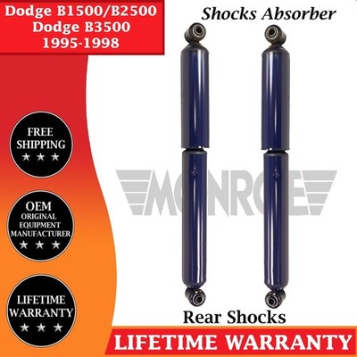 Monroe OEM Rear Shocks For 1995-1998 Dodge B1500/B2500/B3500 Lifetime Warranty