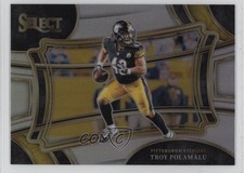 2023 Panini Select Field Level Silver Prizm Troy Polamalu #380 HOF 1c2p