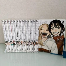 Tsukiatte Agete mo Ii kana How Do We Relationship Vol.1-14 Complete set Manga GL