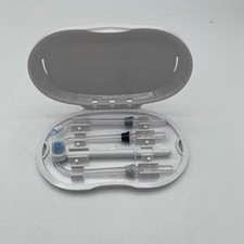 Waterpik Water Flosser Tip Storage Case with 4 Replacement Tips White Ventilated