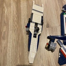 LEGO CREATOR: Blue Power Jet (31039)F-22 raptor  built up Jet Fighter incomplete