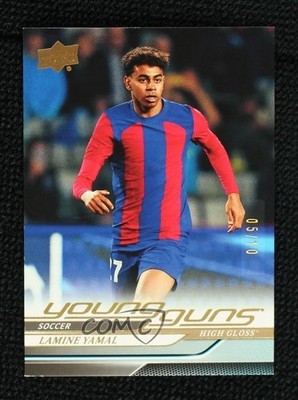 2025 Goodwin Champions Upper Deck Young Guns High Gloss 5/10 Lamine Yamal 12f9