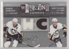 2009-10 SPx Winning Combos Kris Letang Sergei Gonchar Kristopher #WC-GL 0o5t