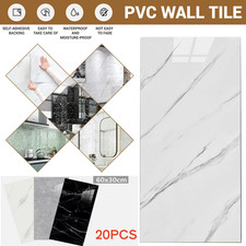 20Pcs Peel and Stick Marble Floor Wall Panels...